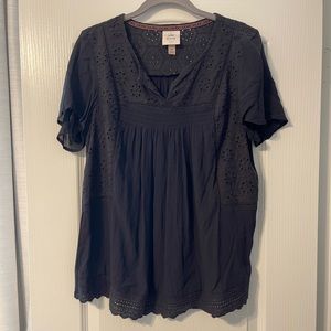 Knox rose short sleeve blouse